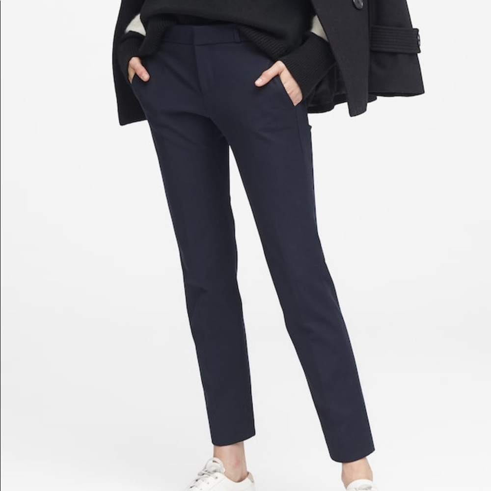 Banana Republic Cropped Slim Pants